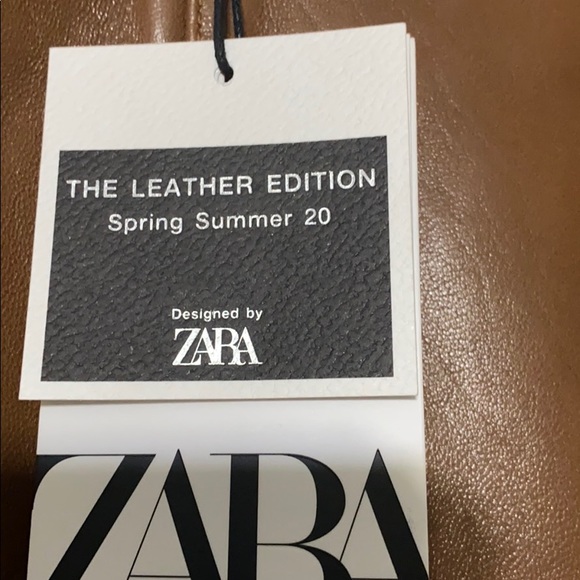 Zara Tan Mini Skirt - Picture 4 of 5